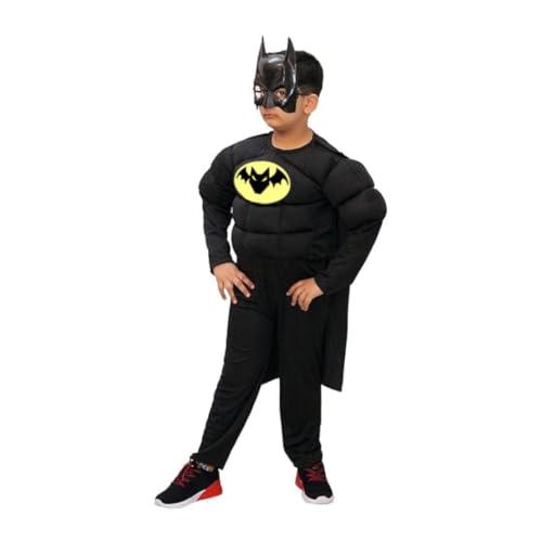 Image of Kaku Fancy Dresses Superhero Costume for Kids - Fancy Dress Outfit for Birthday, Halloween, Role Play