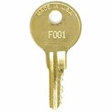 Toolbox Replacement Key for Hoyl Industries F084