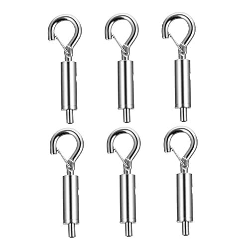 Paquete de 6 tensores para cables con gancho y ojal de cobre marca GLEAVI miniatura 1