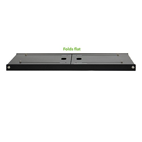 Image of NavePoint 9U Patch Panel Bracket Wall Mount Patch Panel Rack for 19 inch Networking Equipment - Expandable Mounting Depth 9.5 inch to 15.5 inch 4U IT Rack 40lbs Weight Capacity Pre-Assembled