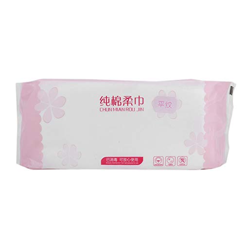 Toallitas Desmaquillantes, Lavado Facial, Lavado Lavado Facial Toallitas Para Granos Para Desmaquillantes Rosado, 80 Piezas (2#)