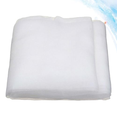 Bâche de couverture 2x10m en toile blanche épaisse renforcée - 8