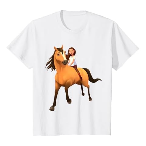 DreamWorks Spirit Riding Free - Lucky & Spirit T-Shirt Cover