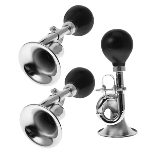 UPKOCH Convenient Bicycles Horn Bicycle Horns for Adults Loud Bike Horn for Adults Bike Accessories 3pcs