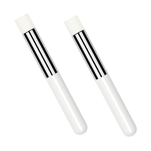 VICASKY Lipstick Concealer Brush Applicator Set 2 Pcs Mini Brush for Lip Smudging and Blending
