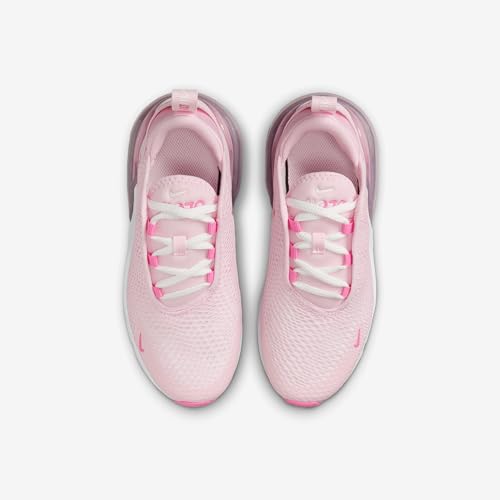 Nike Air Max 270 Little Kids' Shoes (IB4436-663, Pink Foam/Summit White/Platinum Violet/Playful Pink)4