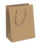 UTILISATION : Ce sac d’emballage cadeau au format médium est parfait pour offrir des livres de poche, petits cadeaux, boites créatives, ou denrées alimentaires