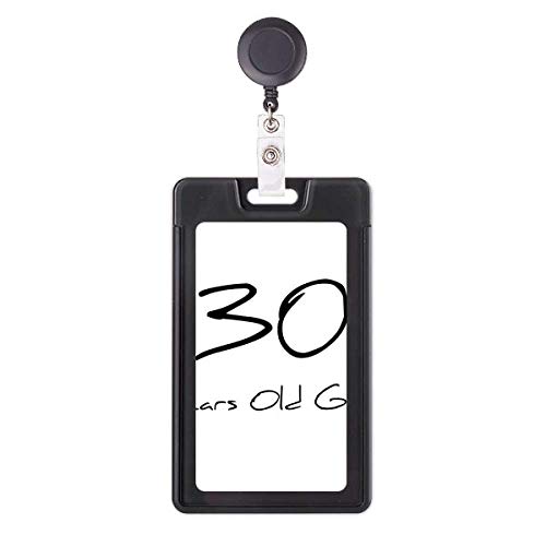 Porte-badge rétractable enrouleur badge fille 30 ans clip ceinture