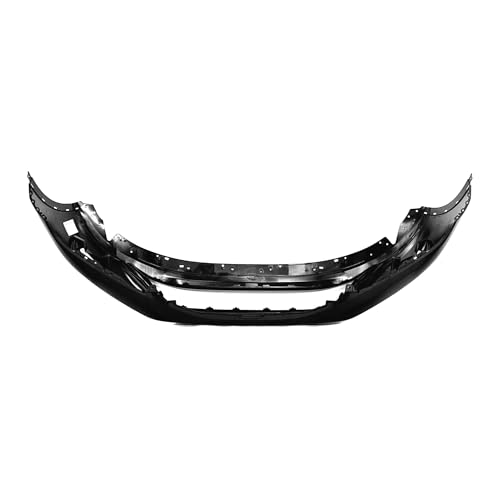 Image of Compatible with Nissan Murano 2015-2018 Front Bumper Cover | Primed, Without Parking Sensor Holes, With Tow Hook Hole, Ready to Paint, OEM 620225AA0H, NI1000305