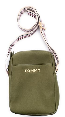 Tommy Hilfiger Bolsa para câmera I Bolsa para celular I Bolsa de ombro (verde), verde, Einheitsgröße, Verde, Einheitsgröße