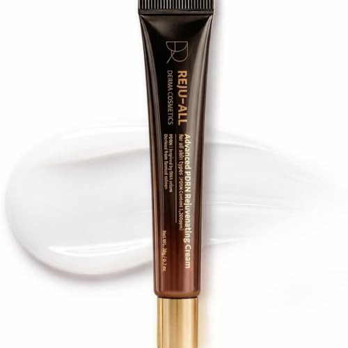 Dr. Reju-All Advanced PDRN Rejuvenating Cream, 99% Purity Salmon DNA, Collagen Gel with Hyaluronic Acid & Niacinamide, 20g