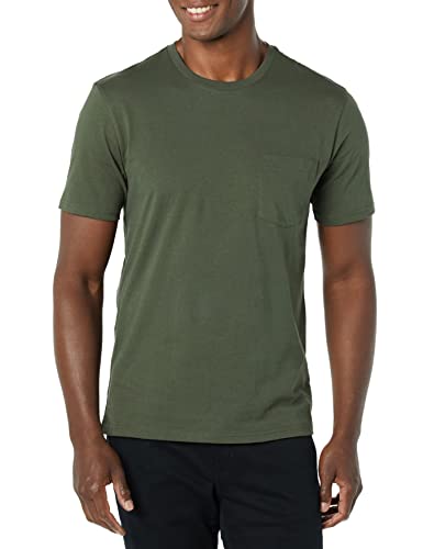 Image of Amazon Essentials Men's Short-Sleeve Crewneck Pocket T-Shirts