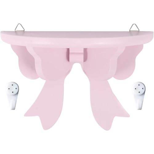 Bow-Shelf-Cute-Kawaii-Wooden-Hanging-Display-Cute-Wall-Shelves-for-Girl-Children-79x39x47-Inch-Room-Decor-Screw-Installation-Cute-Floating-Shelves-for-Living-Room-Nursery-Room Bow Shelf Cute Kawaii Wooden Hanging Display Cute Wall Shelves for Girl Children 79x39x47 Inch Room Decor Screw Installation Cute Floating Shelves for Living Room Nursery Room