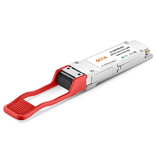 Image of 6COMGIGA 100GBASE-ER4 QSFP28 1310nm 40km DDM SMF Transceiver, 100 Gigabit Single-Mode QSFP28 LC Module Compatible with Cisco QSFP-100G-ER4-S