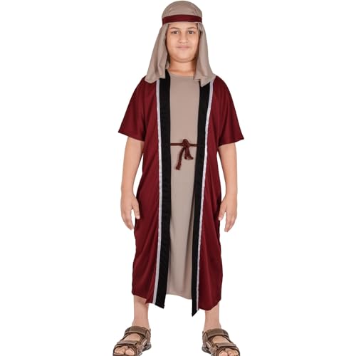 A2Z 4 Kids Boys Nativity Joseph Costume Xmas Outfit - Joseph Costume 12-14