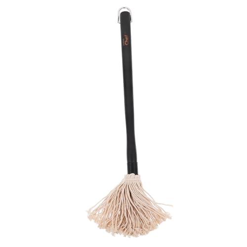 SUPVOX 1pc Bbq Brush Grill Oil Brush for Sauce Wood Cotton Baking Cooking Tool