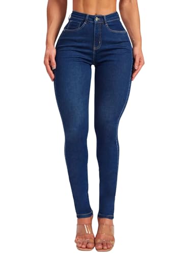Women's Soft Stretchy High Rise Skinny Jeans