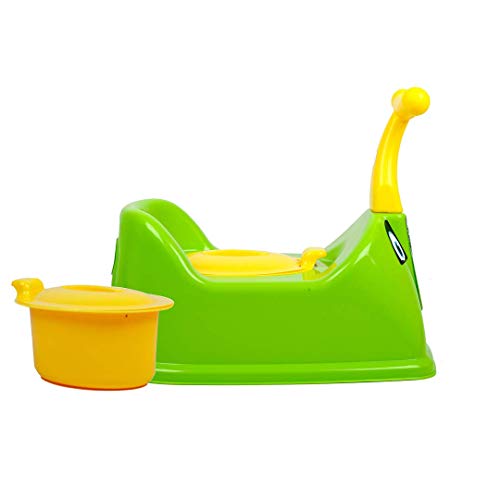 Image of Zerya Toilet Trainer Baby Potty Seat 1234 Scooter Designed With Removable Bowl & Closing Lid Potty Seat (Green)