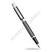 for 300 Chrome Plate Trim Fountain Pen, Medium Nib, Metallic Grey