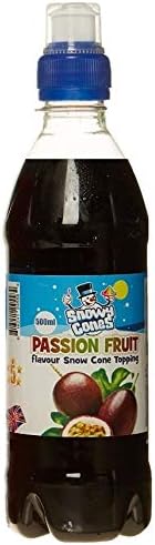 Snowycones | Syrup for Snow Cones and Shaved Ice | Not Slush | 500 ml (Passion Fruit)