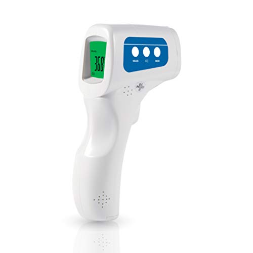 MedLab Supply Co - No Touch Infrared Forehead Thermometer. Calibrated for Accuracy