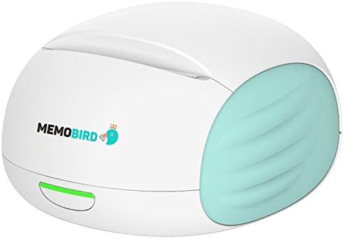 MEMOBIRD Portable thermal printer pocket, Wifi access, micro USB-Compatible with iOS devices and Android. Color Blue