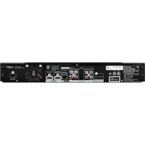 Panasonic Lettore Blu-Ray Uhd DP-UB824EGK (Disco Blu-Ray 4K, Vod 4K, 2X Hdmi, Usb, Uscite Analogiche 7.1) - 4