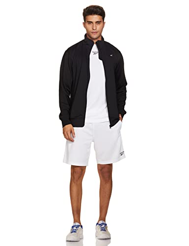 Image of Reebok Men's Cotton Hooded Neck Track Tops