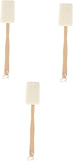 Beavorty 3 Peças Esponja De Banho Esponja De Banho Esponja De Lavagem Corporal Escova De Chuveiro Para Bucha Corporal Bucha De Volta Bucha Em Um Bastão Escova De Esfoliação Almofada De