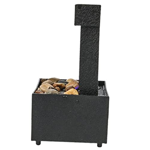 VINTORKY 1 Set Creative Tabletop Fountain Indoor Zen Waterfall Relaxation Decor Water Feature for Office Bedroom and Living Room Auspicious Flow for Meditation and Serenity