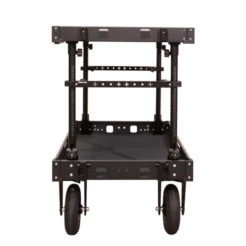 Image of Camera Cart for Video /Film /Lighting /Stage, Collapsible Professional Cinemech Video Production Cart with 360 Swivel Caster & Foot Brake (LBC-L-8)