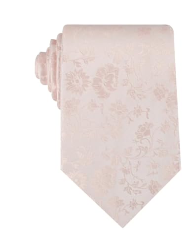 Image of OTAA Floral Necktie Casual Ties for Men - Perfect Neck Tie for Groomsmen Wedding Ties or Formal Occasions