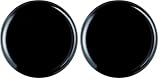 Luminarc Friends Time Plato Pizza Vidrio 32cm Negro (Paquete de 2)