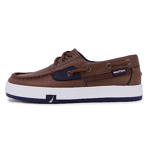 Image of Nautica Kid's Casual Boat Shoe Loafers - School Shoes for Boys (Toddler /Little Kid /Big Kid)