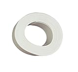 VIECAM White Caulk Tape, Waterproof Self-Adhesive Sealing Strip for Toilets, Bathtubs, Showers, and Bathroom Caulking – 1.5”x 10 FT, Caulk Tape for Home