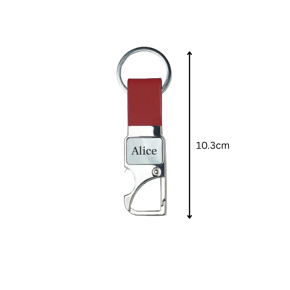 Image of Personalised 3 in 1 Corporate Gift Set which includes Diary,Keychain& Metal Pen. Personlised Gift Set On Rakhi, employee of the month, Personalised Corporate Gift for Clients. (Red)