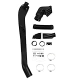 SCITOO Auto Snorkel Kit Replacement Compatible for 1999-2006 for Jeep for Wrangler Models Snorkel Intake Kit Air Ram Intake Snorkel Kit Set Black Intake Ram Snorkel