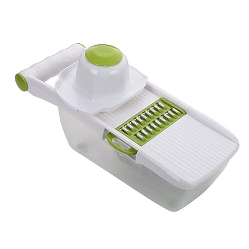 Cortador de vegetales ajustable con contenedor miniatura 1