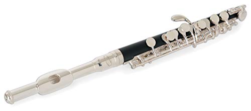 Custodia inclusa Classic Cantabile PF-300 Piccolo - in bakelite - meccaniche in alpacca argentata - custodia inclusa