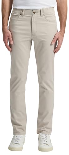 Chiusura: cerniera e bottone Lee Slim Fit MVP, Pantaloni Uomo, Salina Stone, 36W / 34L