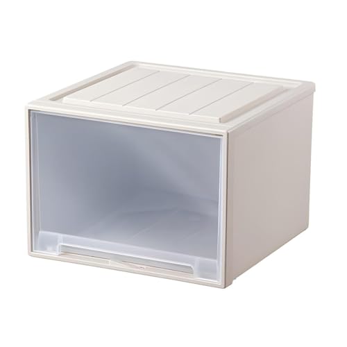 Diseño de plástico transparente para ahorro de espacio para baño, oficina, dormitorio, cactus, 23 x 30 x 45 cm, Slish & Functal Sto Solut (color: A)