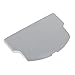 Produktbild perfk Batteriefach Batterie Deckel für Sony PSP 2000 & 3000, Rot/Silber - Grau