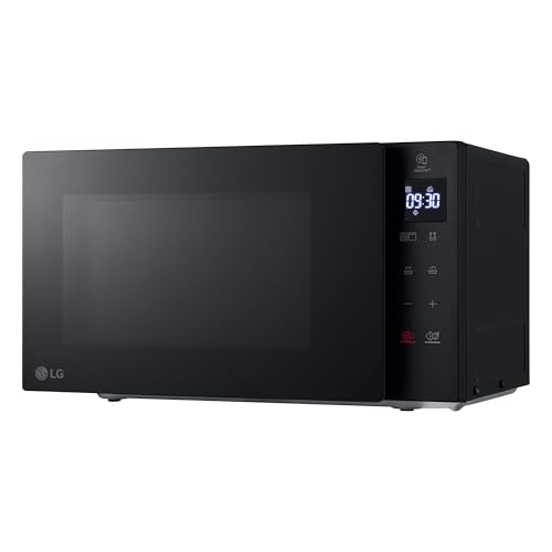 LG MH6032GAS Mikrowelle (20 L, 1050 W) mit Grill (570 W), Smart Inverter Technologie, Quarzgrill, EasyClean, Schwarz