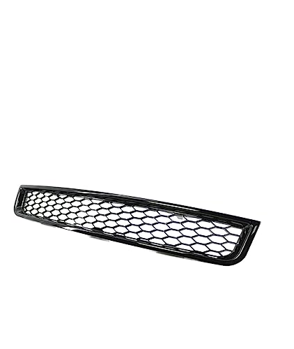 Rejilla parachoques delantero para Audi A4 B6 2002-2005 en color negro mate estilo panal