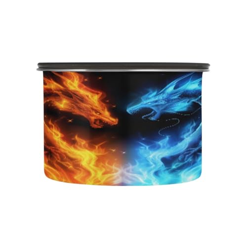 Envase hermético para café acero inox 17oz