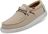 HEYDUDE Wally Washed Tan Size 8
