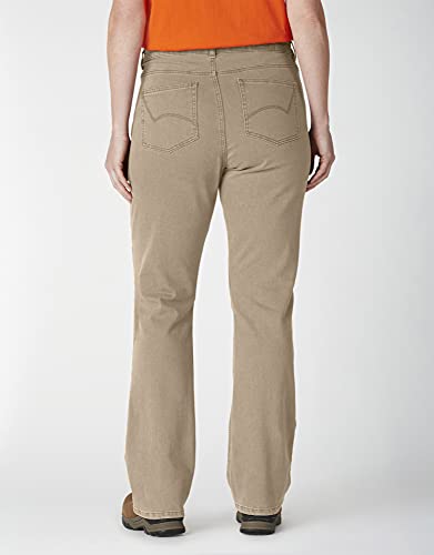 Dickies Women's Plus Perfect Shape Denim High Waist Bootcut Jean3