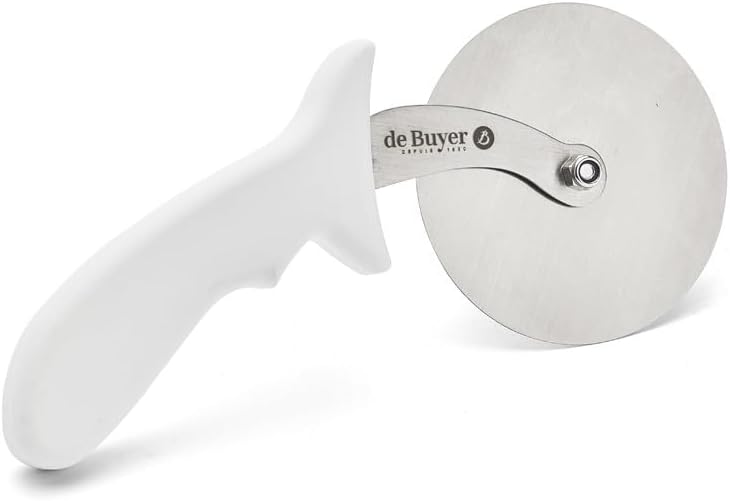 4970.10N - stainless steel pizza cutter with plastic handle