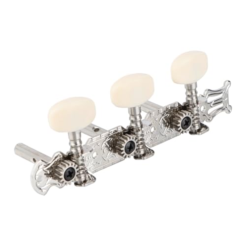 Hoement 1piezas Afinador De Guitarra Clásica Perilla De Metal y Para Zurdos Afinación Precisa y Para...