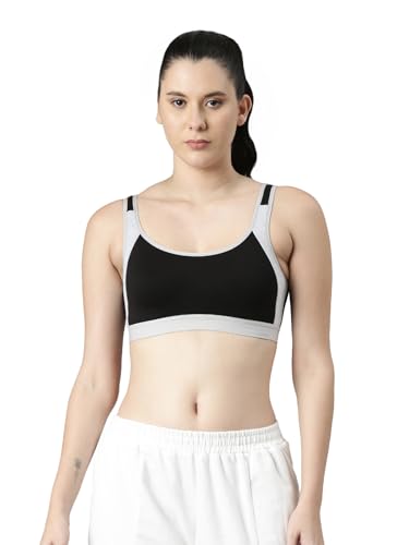 Image of TWIN BIRDS Women's Sports Bra | Comfortable Fit with Support | Cotton Elastane Workout & Active Wear